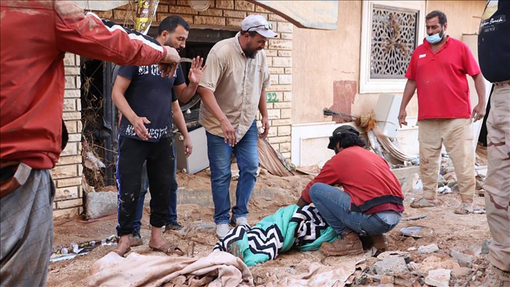Libya'daki sel felaketinde can kaybı 6 bine yükseldi 36